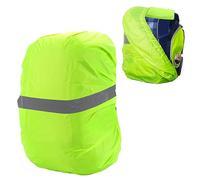 TNSLAND Housse de protection contre la pluie pour cartable - 18-25 l - Housse de pluie pour sac à dos - Réflecteur étanche - Compatible avec Ergobag, Scout, Step by Step
