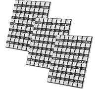 TNSLAND Lot de 3 Panneaux U 64 LED Matrix Panel, WS2812 5050 RGB, 8x8 Module Pilote Pilote Couleur Complète Carte de Développement Lumière Colorée Compatible avec Arduino et Raspberry Pi