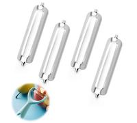 TNSLAND Lot de 4 Lames de Rechange Econome Legumes Epluche Legume éplucheur Légumes Pele Pomme Eplucheur de Pomme Pour éplucheur Professionnel, éplucheur Turbo, éplucheur économique