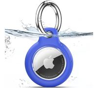 TNSNK Waterproof for Apple Airtag Holder Case with Lock, Airtag Pendant Key Ring Case with Keychain for Luggage/Bicycles/Pets