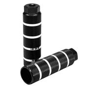TNSRAY BMX Pegs, Bike Pegs, 1 Paire Bike Pegs Antidérapantes en Alliage d'aluminium, BMX Pegs, Repose-Pieds Cylindriques pour Vélos BMX,Pédale de Vélo, en Alliage d'aluminium Robuste
