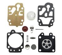 TNSRAY Joint de carburateur et kit de diaphragme pour carburateur, Kit de Réparation Membrane Remplacé Carburateurs Débroussailleuse,Valve de lampe d'amorce de kit de réparation de carburateur
