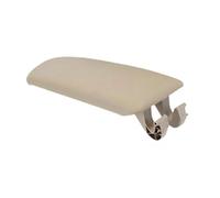 TNSSCZM pour A4 pour B6 2002 2003 2004 pour B7 2004-2007 Housse D'accoudoir Voiture en Tissu Doux Couvercle D'accoudoir Console Centrale(Beige)