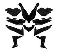 TNT Set 10 Carénage Carrosserie Noir Poli MBK Evolis 250 2014-2019