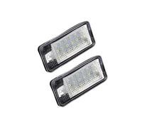 TNTGEBFVBG Ampoule Plaque Immatriculation Pour A4 B6 B7 Pour Q7 4L Pour A3 8P Pour A6 C6 Pour A5 8F Pour A8 D3 D4 S3 S4 RS4 6 Ampoule Éclairage Plaque D'immatriculation LED(2pcs White)