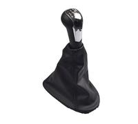 TNTGEBFVBG Bouton Levier Vitesse Pour Chevrolet Matiz Pour Spark M300 2011-2016 Voiture 5 Vitesses Pommeau De Levier Vitesse Manuel Guêtre(1 Set-Chrome)