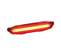 TNTGEBFVBG Feu Arrière Illumination Droite Pour Dodge Pour Charger 2006 2007 2008-2010 Feu Arrière 3ème Troisième Arrêt De Frein Avec LED Rouge Complète 1X Clignotant De Feu Stop(Red Lens Red LED)