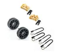 TNTGEBFVBG Kit Réparation Lève-Vitre Électrique Pour Clio II 2-3trg Van 2002-2010 Kit De Réparation Lève-vitre Clips Avant Gauche Droite