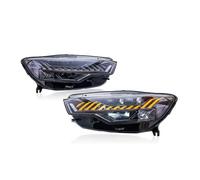 TNTGEBFVBG Pour A6 2012 2013 2014 2015 A6L Phares Avant À Projecteur LED Avec Feux De Jour Bi-Xenon Led-Projecteur(55W LED Headlight 1 Pair)