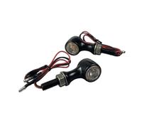 TNTGEBFVBG Universal Moto Feu Arrière Et Plaque Clignotant Dynamique De Moto 12V Indicateur Frein Feu Arrière Direction Avant Tous Temps(2pcs amber)