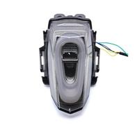 TNTGEBFVBG Universal Moto Feu Arrière Et Plaque Pour YZF R15 V3 2017 2018 2019 2020-2022 V4 R15M 2023-2025 Feu Intégré Clignotant De Frein Arrière LED Pour Moto Tous Temps(Regular Grey)