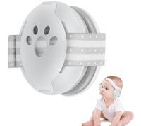 TNTGMG Protection auditive pour bébés, 2-en-1 casque antibruit pour enfants, casque antibruit à réduction de bruit avec bande extensible, 9×6,5×4,5 cm, Protection auditive confortable pour bébés et