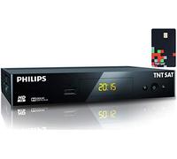 Récepteur PHILIPS DSR 3231T , Démodulateur Satellite HD TNTSAT, Noir, Haute définition + carte TNT SAT