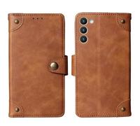 Tnviud Cuir Housse Téléphone Case pour Cubot Kingkong Mini 4 4.7" Coque Étui Cas Couverture Protecteur Cover Portefeuille Antichoc Cover Case (Brun)