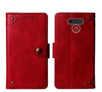 Tnviud Cuir Housse Téléphone Case pour Olympia Sun 2.31" Coque Étui Cas Couverture Protecteur Cover Portefeuille Antichoc Cover Case (Rouge)