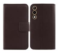 Tnviud Flip Folio Veritable Cuir Housse Coque Etui pour Hammer Ventus 5G 6.77" Premium Cover Case Couverture Protecteur Genuine Leather (Marron foncé)