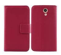 Tnviud Flip Folio Veritable Cuir Housse Coque Etui pour HMD 235 4G 2026 2.8" / Nokia 235 4G 2026 2.8" Premium Cover Case Couverture Protecteur Genuine Leather (Rose)