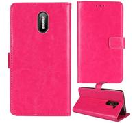 Tnviud Flip Premium Retro Cuir Housse Coque Étui pour Brondi Amico Home Nero 1.77" Cas Magnétique Téléphone Couverture Protecteur Cover Case Support (Rose)