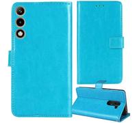 Tnviud Flip Premium Retro Cuir Housse Coque Étui pour Hammer Ventus 5G 6.77" Cas Magnétique Téléphone Couverture Protecteur Cover Case Support (Bleu)