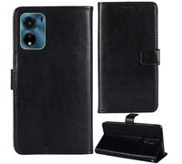 Tnviud Flip Premium Retro Cuir Housse Coque Étui pour HOTWAV Note 12 EF 6.8" Cas Magnétique Téléphone Couverture Protecteur Cover Case Support (Noir)