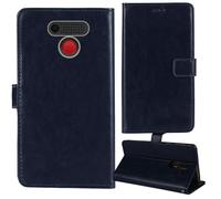 Tnviud Flip Premium Retro Cuir Housse Coque Étui pour Olympia Sun 2.31" Cas Magnétique Téléphone Couverture Protecteur Cover Case Support (Bleu Fonce)