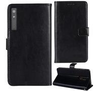 Tnviud Flip Premium Retro Cuir Housse Coque Étui pour Onyx Boox Palma 2 Pro 6.13" Cas Magnétique Téléphone Couverture Protecteur Cover Case Support (Noir)