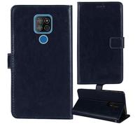 Tnviud Flip Premium Retro Cuir Housse Coque Étui pour Ordissimo LeNuméro2 / 1 Mini 6.3" Cas Magnétique Téléphone Couverture Protecteur Cover Case Support (Bleu Fonce)