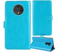 Tnviud Flip Premium Retro Cuir Housse Coque Étui pour SPC Wild Cool 4G 2.4" Cas Magnétique Téléphone Couverture Protecteur Cover Case Support (Bleu)