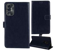 Tnviud Flip Premium Retro Cuir Housse Coque Étui pour Thomson Origin 679 Lagoon/Thomson Origin 679 Onyx 6.79" Cas Magnétique Téléphone Couverture Protecteur Cover Case Support (Bleu Fonce)