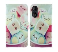 Tnviud Housse Case PU Cuir Cover Flip Etui Coque Protection Skin pour Logicom Smart Pro 6.7" (Lovely Design)