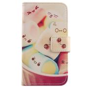 Tnviud Housse Case PU Cuir Cover Flip Etui Coque Protection Skin pour Olympia Sun 2.31" (Lovely Design)