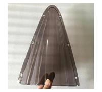 TNVYRFS Déflecteur Pare-Brise Pare-Brise À Double Bulle pour YZF-R125 2008 2009-2013 2014 2015 2016 2017 2018 Déflecteurs Vent Double Bulle Carénage(Smoke)