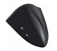 TNVYRFS Déflecteur Pare-Brise pour ER-6N ER6N 2012 2013-2016 Peinture en Fibre De Carbone Noire Déflecteur De Vent Carénage Pare-Brise De Moto Visière Pare-Brise Double Bulle Carénage(Zwart)