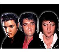 TNXEV 5D DIY Diamant Mosaïque Elvis Presley Image de Strass Pleine Mosaïque Diamant Broderie Point de Croix 30x40cm