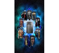 TNXEV Kit de peinture diamant 5D Doctor Who à faire soi-même, broderie de personnages de films, strass ronds, mosaïque, décoration murale pour la maison, 40 x 50 cm