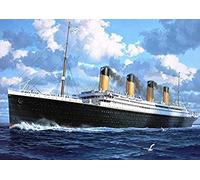 TNXEV Peinture diamant 5D à faire soi-même par numéros, kit complet de broderie à strass, bateau Titanic, toile pour décoration murale de la maison, 40 x 50 cm