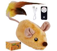 To à télécommande Cat Toy 4.7x2.6x1,8 pouces Life Life Life Life Mety Remote Control Cat Toy avec un jouet de chat interactif léger facile à nettoyer pour le chat Self Play Exercice d'anniversaire ca