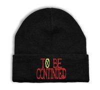 to Be Continued Pirate Anime One Piece Beanie, Bonnet d'hiver Beanie Unisex Brodé
