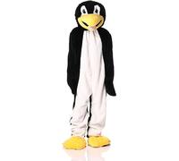 To.beone Costume de mascotte de pingouin en peluche pour adulte