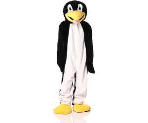 To.beone Costume de mascotte de pingouin en peluche pour adulte
