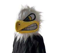 To.beone Tête de mascotte en peluche pour adulte