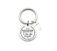 (To Daughter,J)To My Son/daughter Inspirational Gift Keychain Never Forget That I Love You Forever Best Father