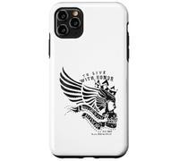 to Die with Honor Warrior Angel Wings Skull Coque pour iPhone 11 Pro Max