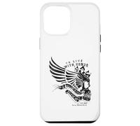 to Die with Honor Warrior Angel Wings Skull Coque pour iPhone 12 Pro Max