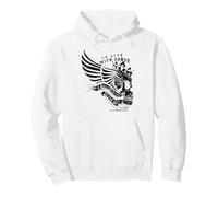 to Die with Honor Warrior Angel Wings Skull Sweat à Capuche