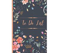 To Do List: Carnet de listes - planning des tâches et notes quotidiennes - 100 pages format 15.24 x 22.86 cm