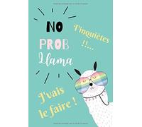 TO DO LIST - Carnet des tâches - Avec cases à cocher NO PROB LAMA: JOURNAL - To Do List Planner - Carnet de notes - Liste des tâches - Checklist - ... des tâches - Personnel et professionnel