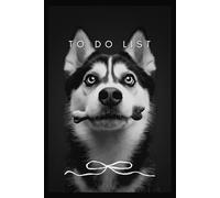 To do list Husky pour cerveaux pleins d’os à ronger: Carnet à cocher qui a du chien | 110 pages | Format 15,24 x 22,86 cm | Idée cadeau décalée pour procrastinateurs élégants