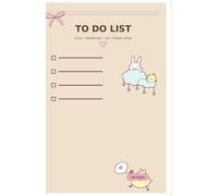 To-Do List Pad for Productivity: Simple Daily Planner & Task List Notebook for Organizing Your Day, Prioritizing Tasks, and Staying Focused