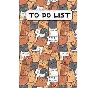 To Do List: Take Action To Do List Planner Notebook : Checklist And Lined Notebook With Top Tasks, And Lovely Cat Cover For Busy Moms And Professionals. Makes A Perfect Gift :D